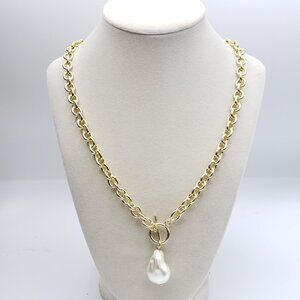 16k Gold Plated Stainless Steel Necklace Non- Tarnish, High Quality, Hypoallerge